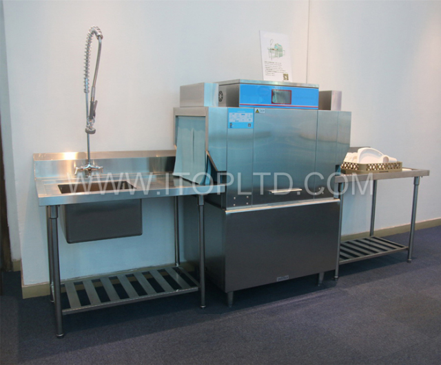 Automatic Conveyor Commercial Dishwasher Stainless Conveyor Hospital Restaurant Commercial Dishwasher Wire Product