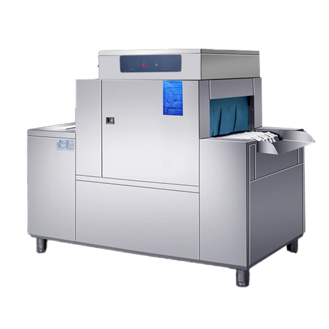 2800pcs/hour School Canteen Hotel Restaurant Large Automatic Dish Washing Machine Industrial Tunnel Conveyor Belt Dishwasher