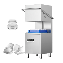 Fast Heating Speed Commercial Hotel Industrial Dishwasher Cutlery Basket Dishwasher 60 Baskets/hour 220v 380v