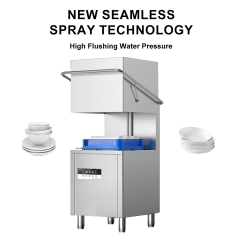 Fast Heating Speed Commercial Hotel Industrial Dishwasher Cutlery Basket Dishwasher 60 Baskets/hour 220v 380v