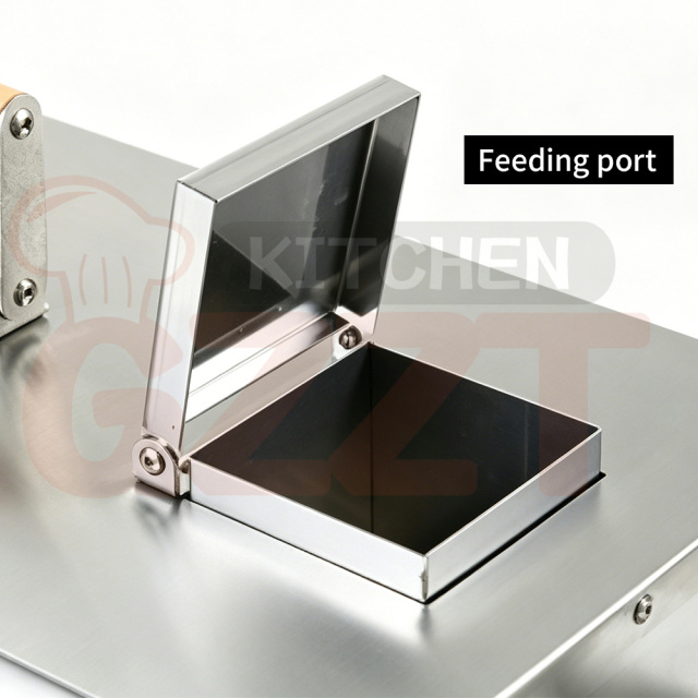 Stainless Steel Outdoor 12" Automatic Rotatable Pizza Oven Portable Wood Fired Pizza Oven With Temperature Display Gauge