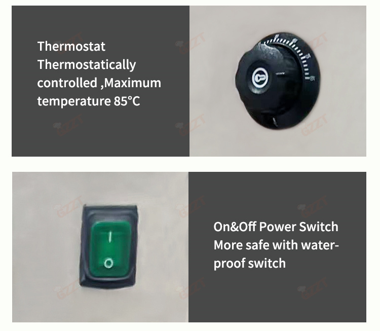 IT-PW-80 Commercial Electric Plate Warmer - Detail 2