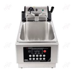 Commercial 8L Automatic Lift Electric Deep Fryer with Timer and Temperature Control