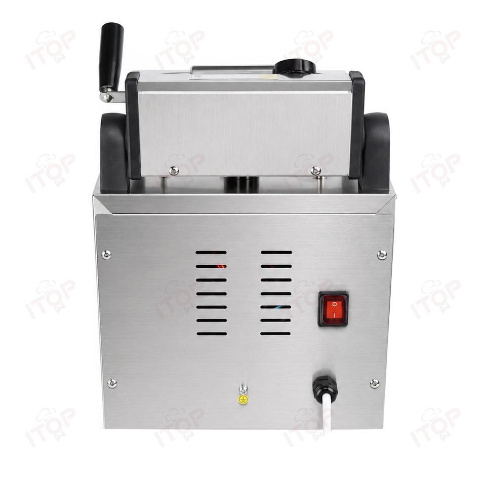 Commercial 8L Automatic Lift Electric Deep Fryer with Timer and Temperature Control