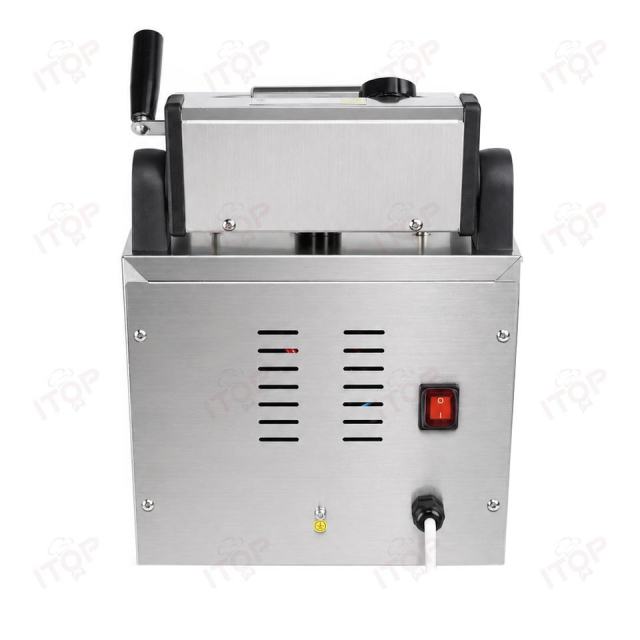 Commercial 8L Automatic Lift Electric Deep Fryer with Timer and Temperature Control