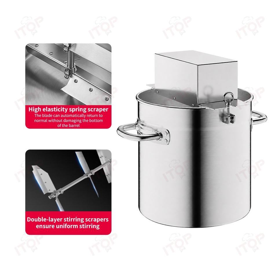 Commercial 30L/40L/50L Electric Planetary Stir Fry Cooking Mixer Machine