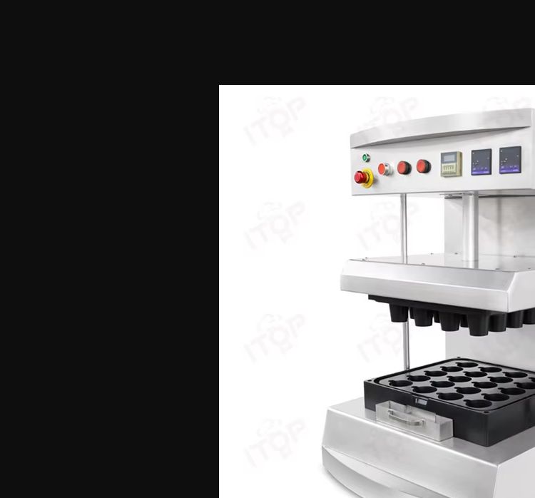 IT-WA-ACC commercial ice cream cone waffle cup machine detail 10