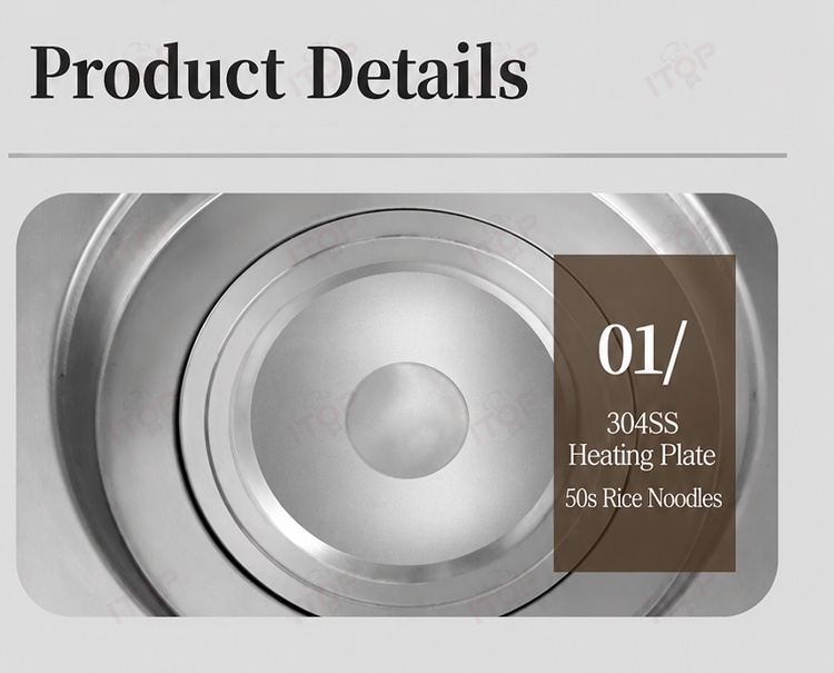 IT-IPM-A003 Rice Noodle Roll Steamer