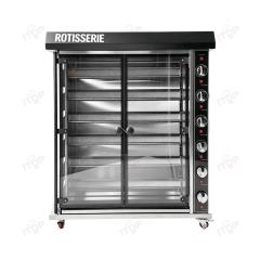 Commercial 3/6/9 Rod Electric & Gas Rotisserie Chicken Roasting Oven
