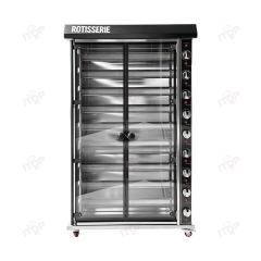 Commercial 3/6/9 Rod Electric & Gas Rotisserie Chicken Roasting Oven