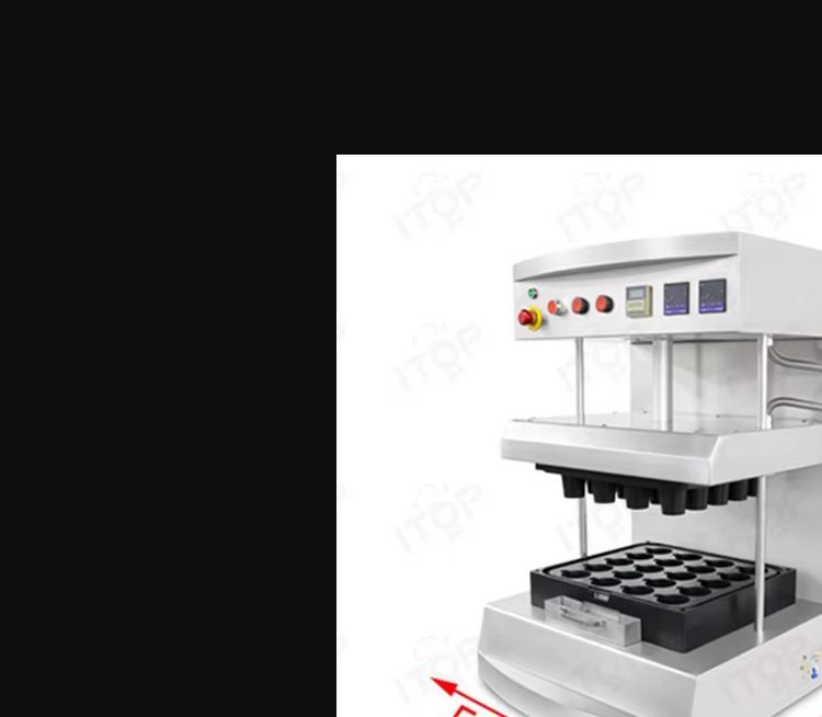 Commercial Automatic Ice Cream Cone & Waffle Cup Making Machine