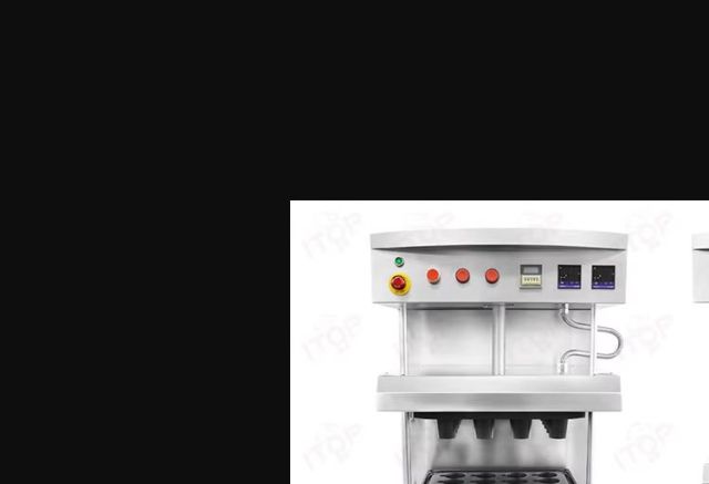 Commercial Automatic Ice Cream Cone & Waffle Cup Making Machine