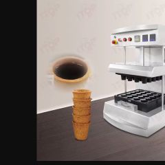 Commercial Automatic Ice Cream Cone & Waffle Cup Making Machine