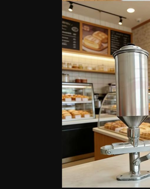 Commercial Desktop Single-Head Manual Cream & Jam Filling Machine