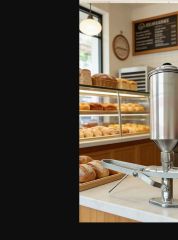 Commercial Desktop Single-Head Manual Cream & Jam Filling Machine