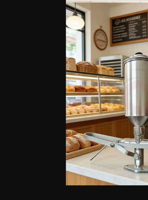 Commercial Desktop Single-Head Manual Cream & Jam Filling Machine