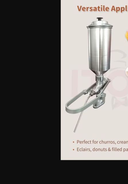 Commercial Desktop Single-Head Manual Cream & Jam Filling Machine