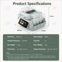 ITOP Hot Sale Multifunctional 7L Large Capacity Cooking Robot Automatic Stir Fry Machine Factory Wholesale Price