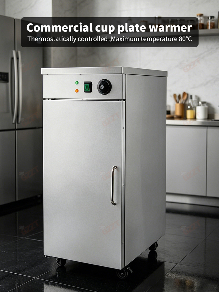 4-Layer Commercial Electric Plate Warmer – Stainless Steel Dish Warmer