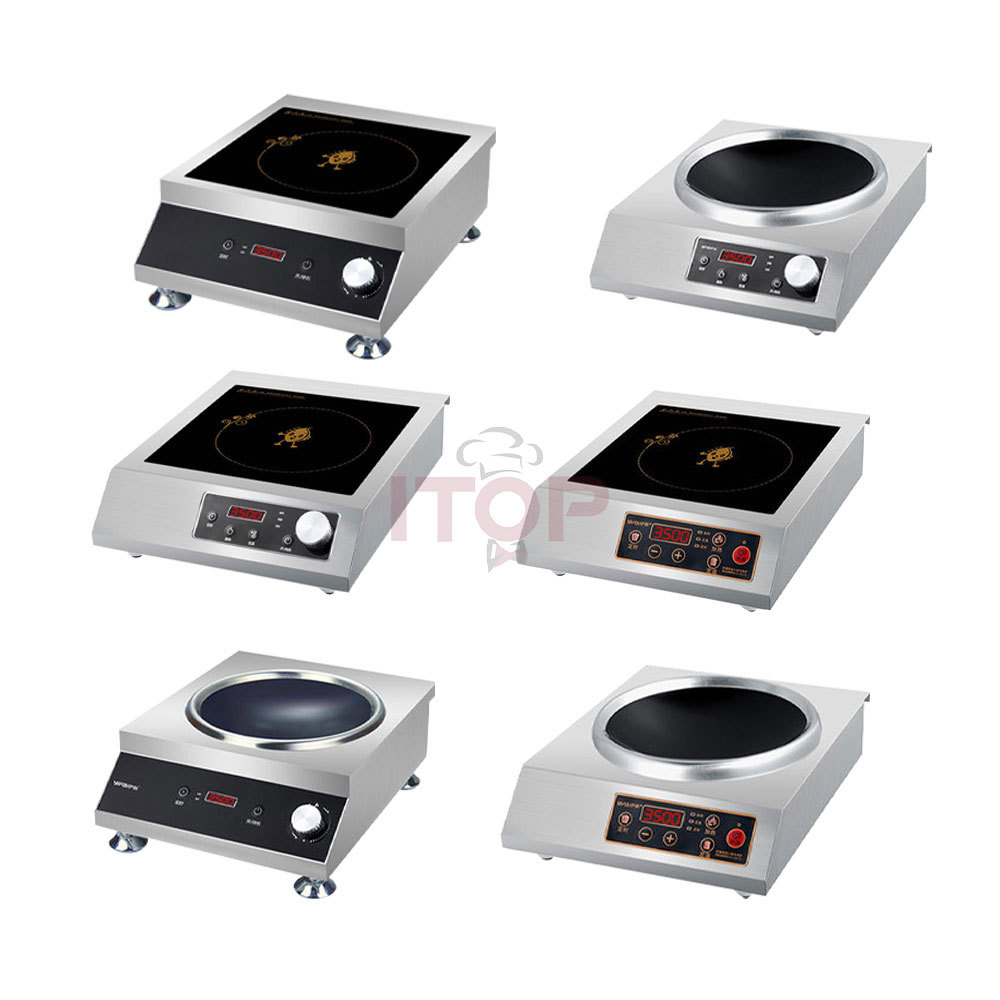 Commercial 3500W Induction Hot Plate Cooktop | ITOP