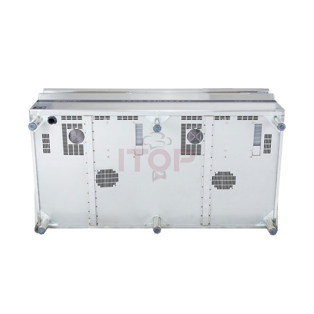Commercial Heavy-Duty 380V Induction Cooking Range | ITOP