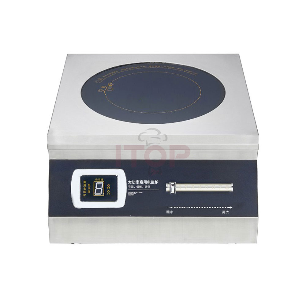 IT-IC-8000F Commercial 8000W Induction Heating Plate | ITOP - Product Image 1