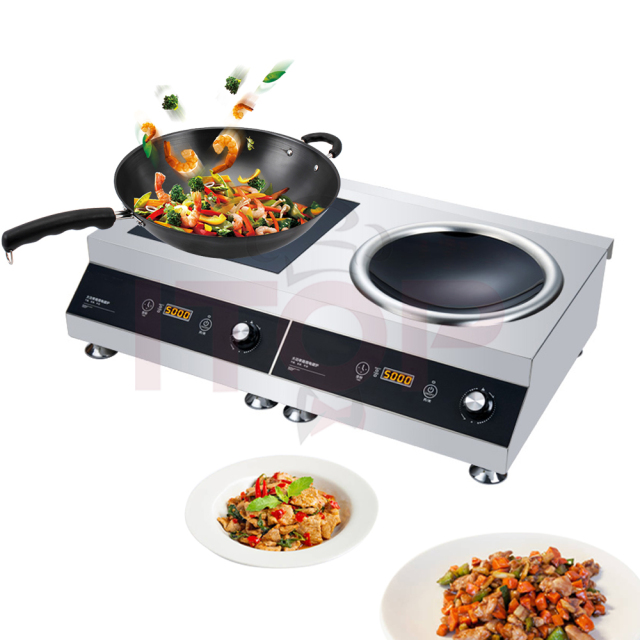 Commercial Double-Burner Induction Cooktop | ITOP