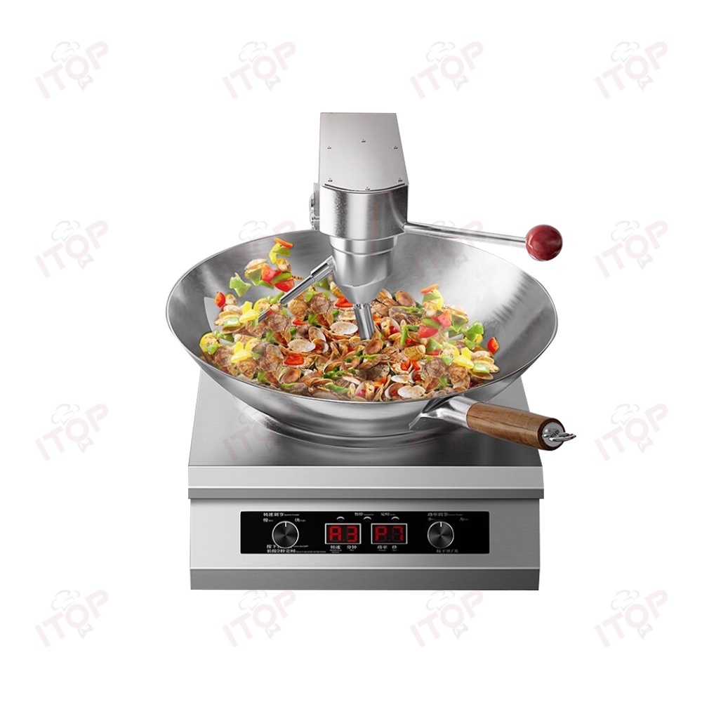 Commercial Automatic Planetary Stir Fry Cooking Mixer | ITOP
