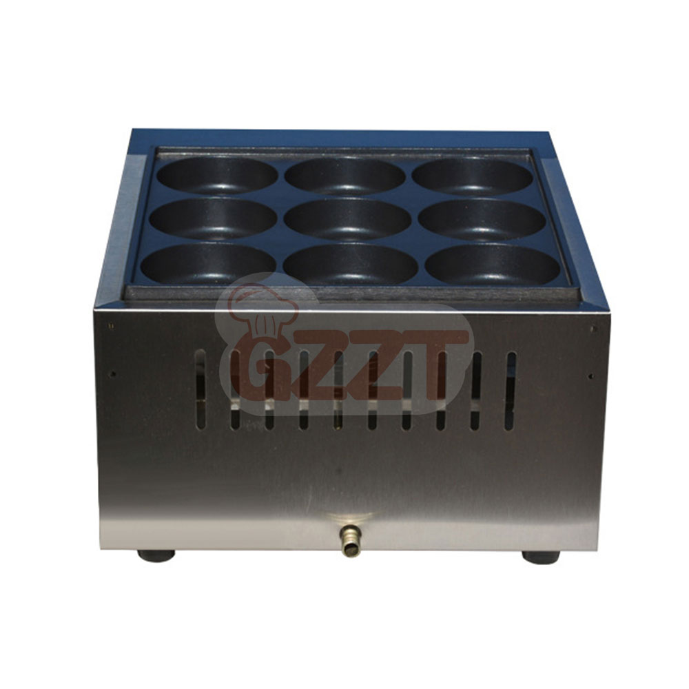 IT-GRBCM-9/IT-ERBCM-9 Commercial 18-Hole Electric Wheel Cake & Egg Waffle Maker | ITOP - Product Image 2