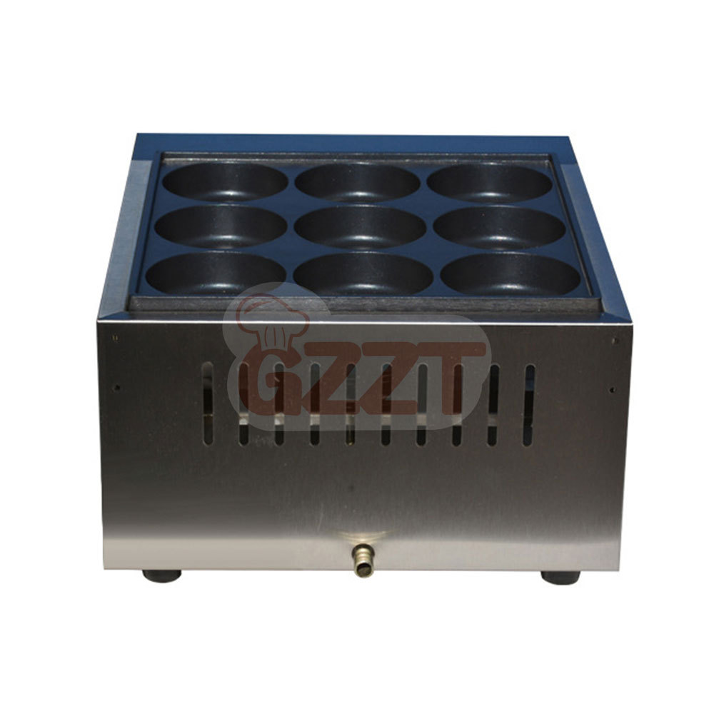 Commercial 18-Hole Electric Wheel Cake & Egg Waffle Maker | ITOP