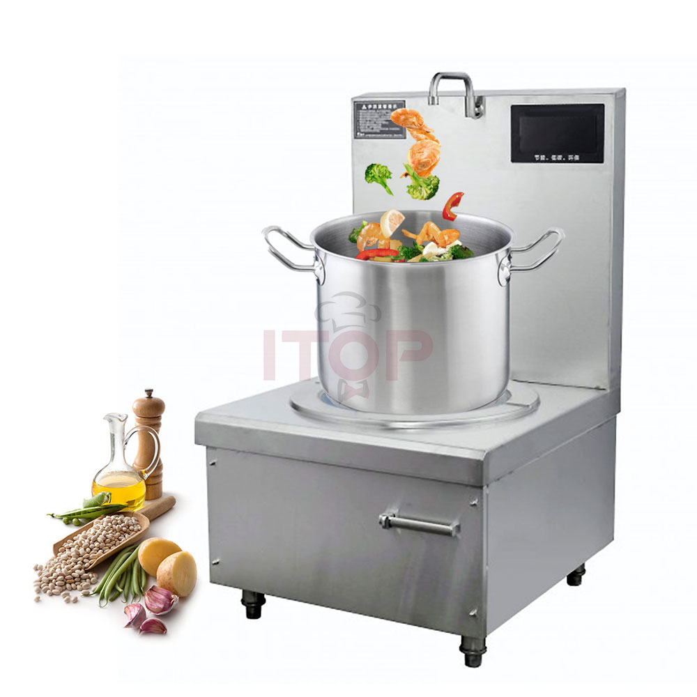 IT-SSC-1 Commercial Induction Soup Cooker with Standing Pot | ITOP - Product Image 6