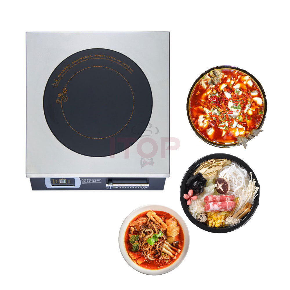 Commercial 8000W Induction Heating Plate | ITOP