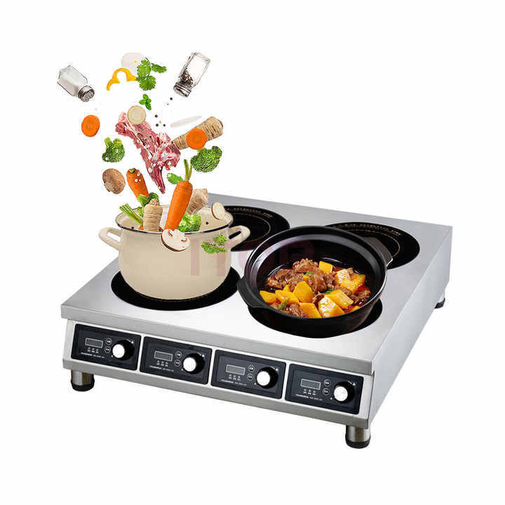 Commercial 4-Head Induction Claypot Cooker | ITOP