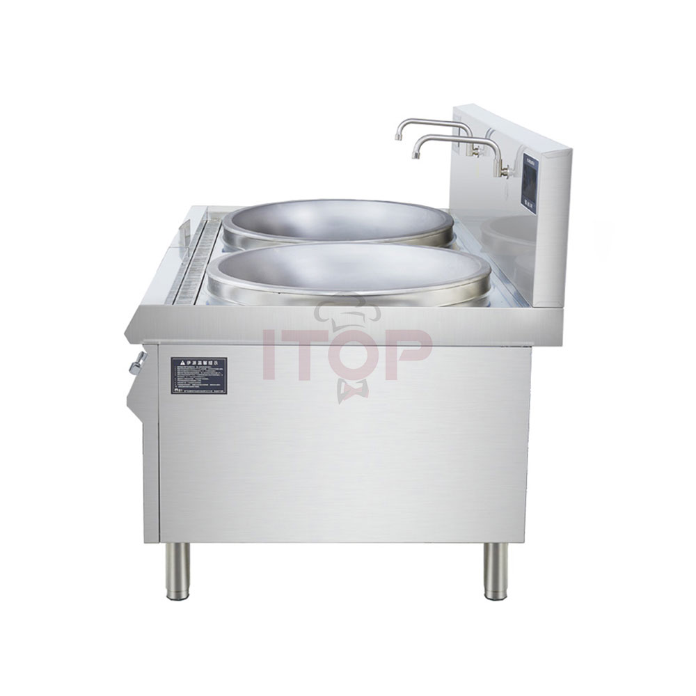 IT-SFC-DH2 Commercial Heavy-Duty 380V Induction Cooking Range | ITOP - Product Image 6
