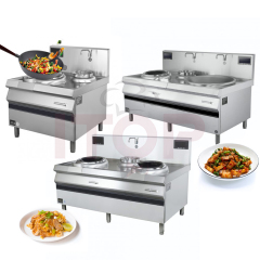 Commercial 30kW Double-Head Induction Cooker | ITOP