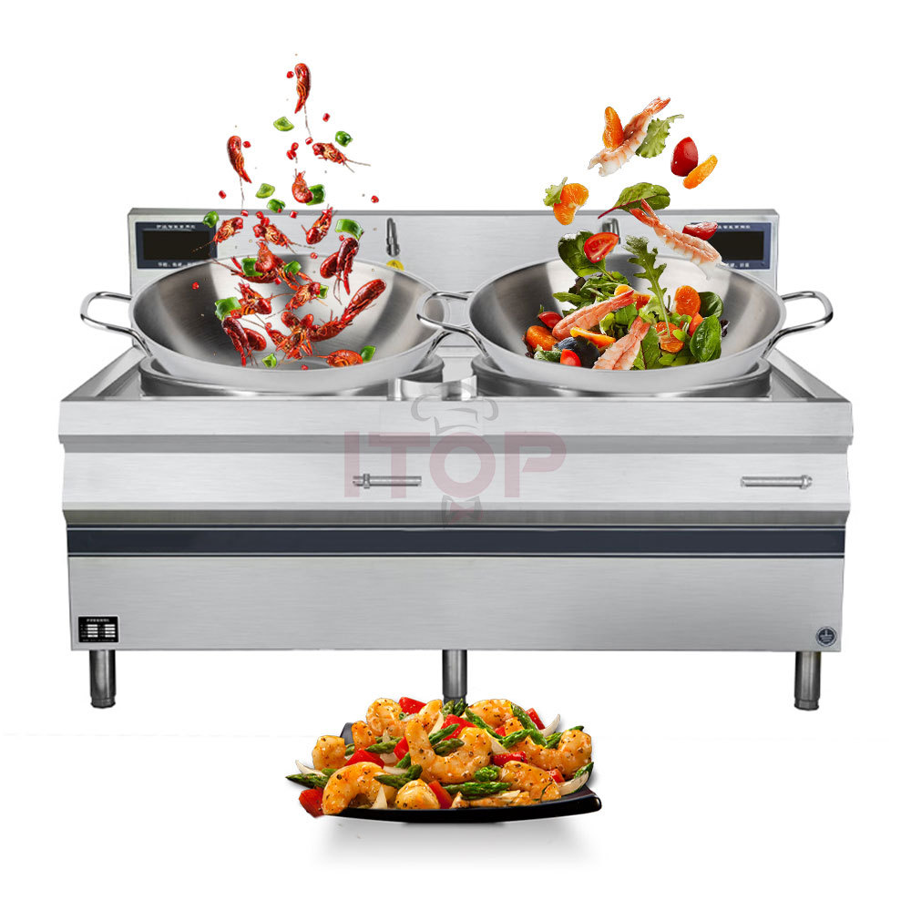 Commercial Heavy-Duty 380V Induction Cooking Range | ITOP