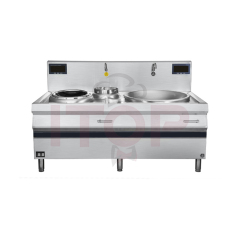 Commercial 30kW Double-Head Induction Cooker | ITOP