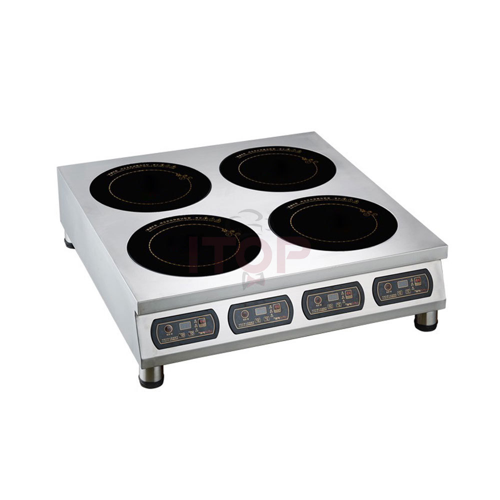 Commercial 4-Head Induction Claypot Cooker | ITOP