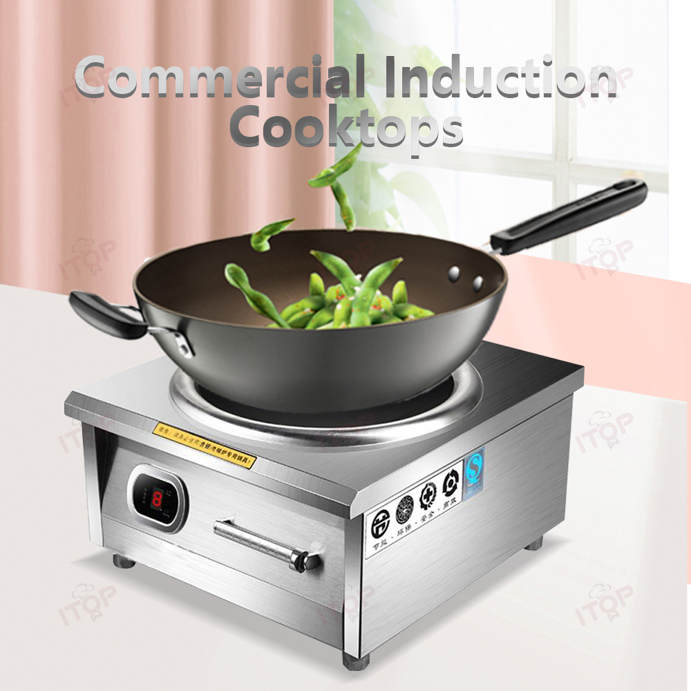 IT-TB-8 Portable Commercial Induction Cooktop | ITOP - Product Image 2