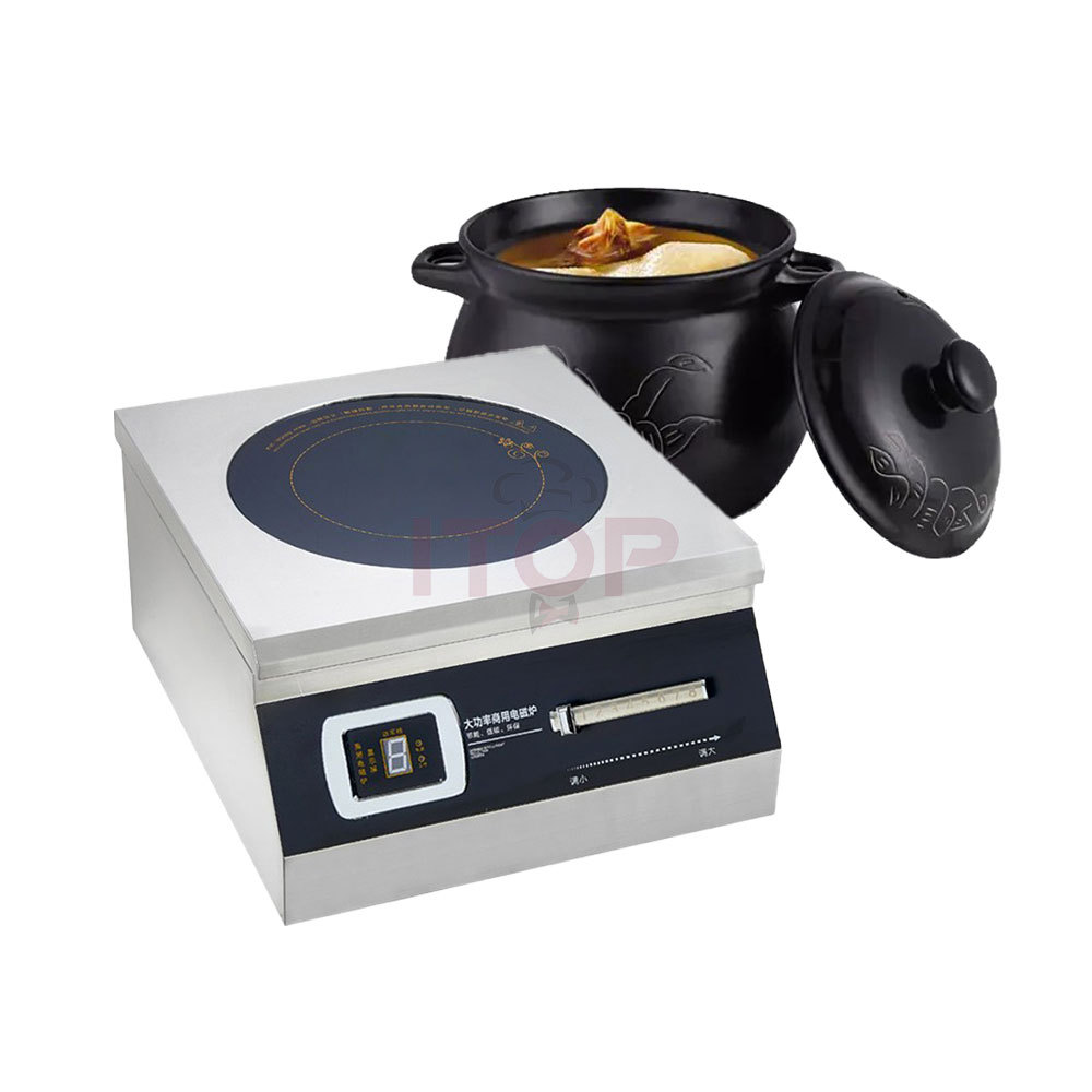 Commercial 8000W Induction Heating Plate | ITOP