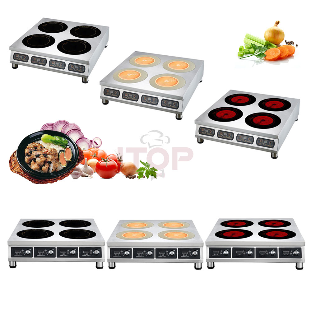 IT-CCP-4KP Commercial 4-Head Induction Claypot Cooker | ITOP - Product Image 6