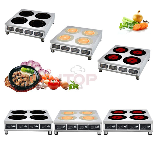 Commercial 4-Head Induction Claypot Cooker | ITOP