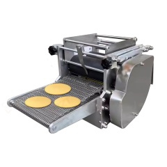 Commercial 110V 220V Electric Small Corn Tortilla Machine Tortilla Manufacturing Machine Adjustable Thickness and Speed