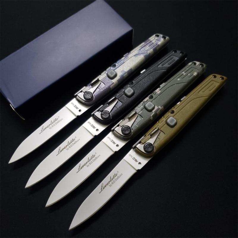 Italy AKC Godfather Stiletto Colt OTF AUTO Knife 3.34" 440c Steel Blade, Nylon Fiber Handles-4 Models