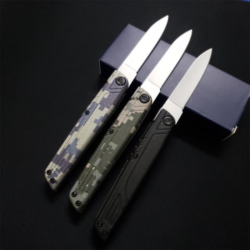Italy AKC Godfather Stiletto Colt OTF AUTO Knife 3.34" 440c Steel Blade, Nylon Fiber Handles-4 Models