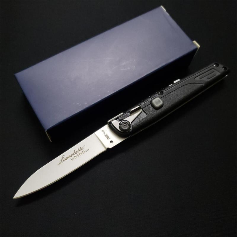 Italy AKC Godfather Stiletto Colt OTF AUTO Knife 3.34" 440c Steel Blade, Nylon Fiber Handles-4 Models