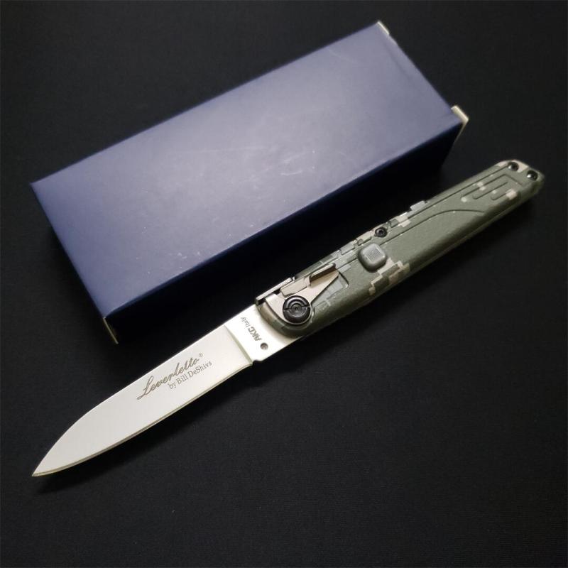 Italy AKC Godfather Stiletto Colt OTF AUTO Knife 3.34" 440c Steel Blade, Nylon Fiber Handles-4 Models