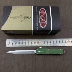 Microtech Mini Venom OTF AUTO Knife 3.7" D2 Blade, Aviation Aluminum Handles