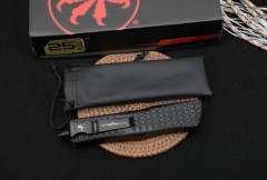 Microtech Sea Dragon OTF AUTO Knife 3.74" D2 Plain Blade, Aluminum Alloy Handles