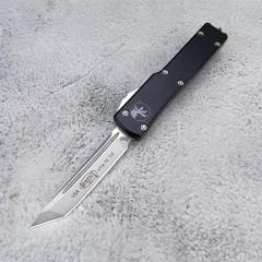 Microtech Mini UTX-70 AUTO OTF Knife 2.40" D2 Plain Blade, Aviation Aluminum Handles